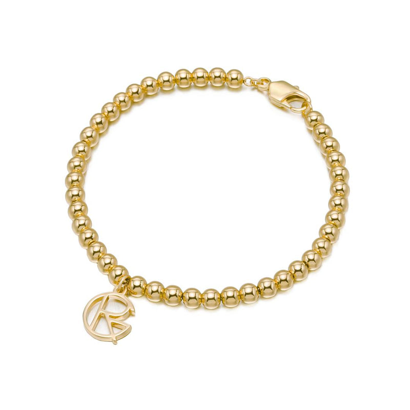 Gold RG Bead Bracelet - RoseGold Apparel