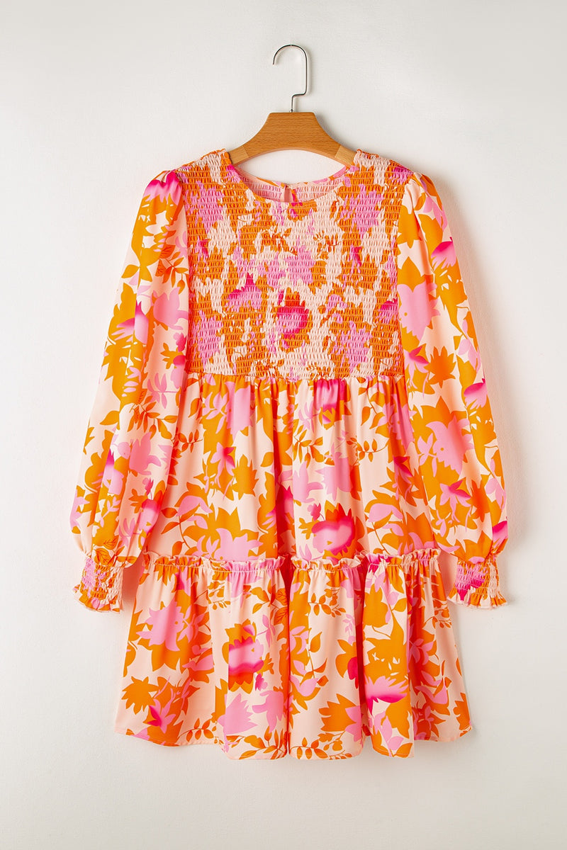 rose gold long sleeve mini dress Rose Gold Sequined Short Dress With Open Back And Long Sleeves