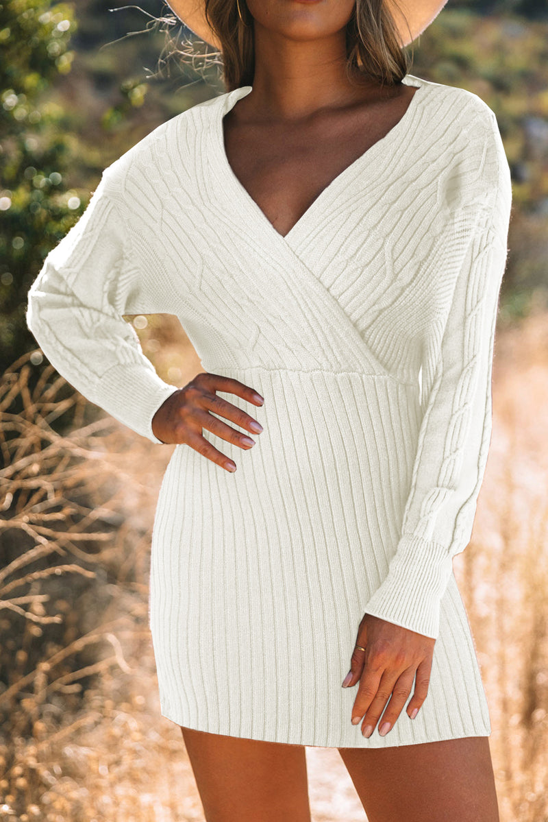 cable knit lantern sleeve sweater dress Sweater Dress for Women Cable Knit Lantern Sleeve Sweater Dress Without Belt Sweater Dress for Women (Color : Khaki, Size : Medium) : Amazon.ca: Clothing, Shoes & Accessories