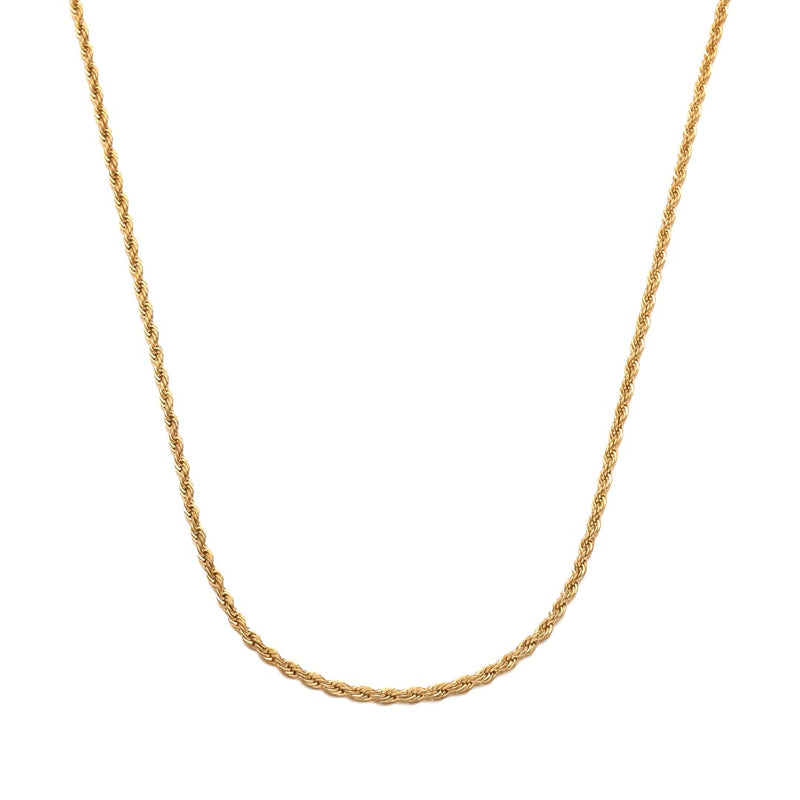Rope Chain - Gold - RoseGold Apparel
